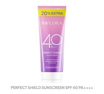 Implora Perfect Shield Sunscreen SPF 40 PA ++++ (50+10ml)