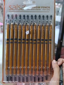 Salsa Eyebrow Pencil - 4 in 1 Black and Brown 3g