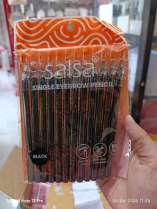 Salsa Single Eyebrow Pencil - Black 1g