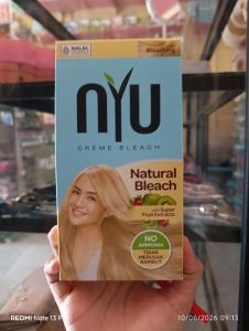 Nyu Creme Hair Colour - Natural Bleach