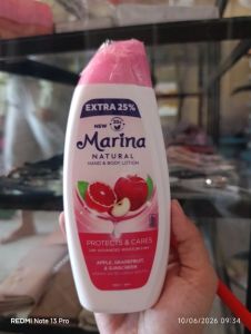 Marina Natural Protects and Cares 150ml + 38ml
