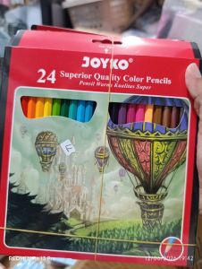 Joyko - Pensil Warna 24 Warna Besar