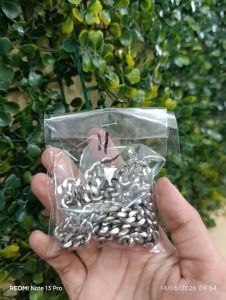 Gelang Rantai Silver Cowok - Kecil