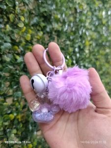 Gantungan Kunci - Pom Pom Lonceng