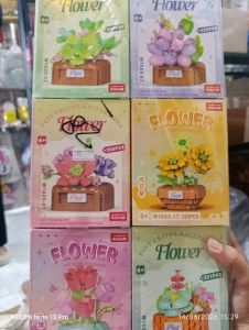 Bricks W1605-09 - Flowers