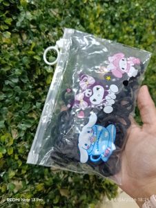 Ikat Rambut Kecil Hitam - Pouch