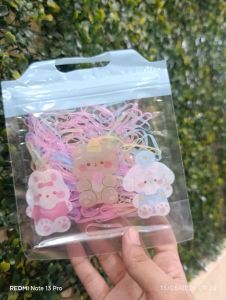 Pouch - Karet Kecil Warna Mix