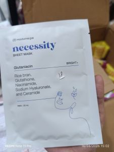 Madame Gie - Necessity Sheet Mask Glutaniacin