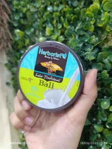 Herborist Lulur Tradisional Bali - Milk Extract Plus Brightening