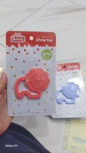 Bunny teether lion