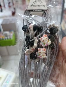 Strap Masker Karakter - Hello Kitty