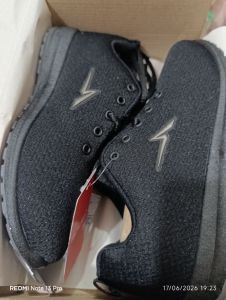 ANDO NITTA - Sepatu Sekolah Hitam Polos - 33