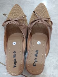 Virgin Mode - Heels Wanita 3 cm Coklat - Size 38