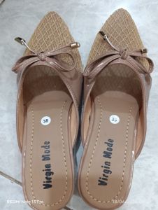 Virgin Mode - Heels Wanita 3 cm Coklat - Size 39
