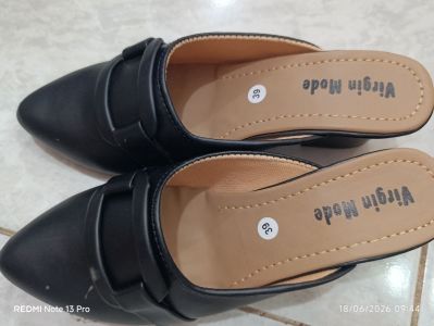 Virgin Mode - Heels Wanita 5 cm Hitam - 37