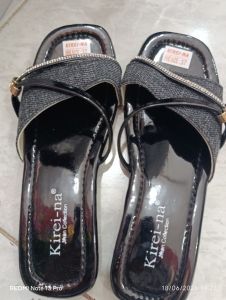 Kirei-na - Sendal Hitam Tali Size - 40