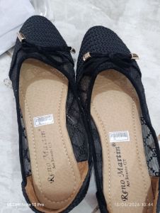 Reno Martin - Flatshoes Hitam Size - 40