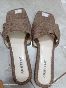Aretha - Sendal Selop Brown Size - 37
