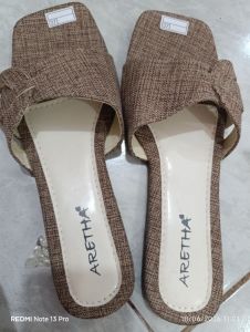 Aretha - Sendal Selop Brown Size - 38