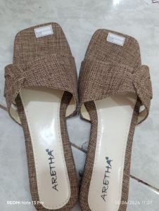 Aretha - Sendal Selop Brown Size - 39
