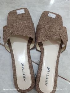 Aretha - Sendal Selop Brown Size - 40