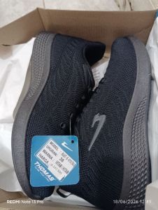 THOMAS - Sepatu Sekolah Hitam Size - 36
