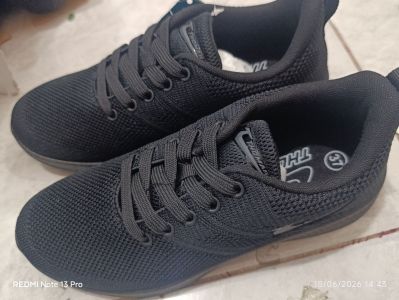 THOMAS - Sepatu Sekolah Hitam Size - 36