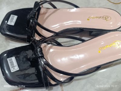 DIATELLO - Heels Wanita 3cm Hitam - Size 40