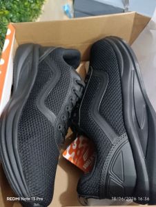 Walkydo - Sepatu Sekolah Hitam Size - 39