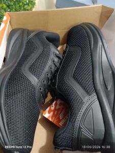 Walkydo - Sepatu Sekolah Hitam Size - 43