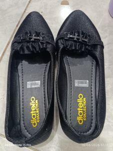 Diatello - Flatshoes Hitam Size - 40