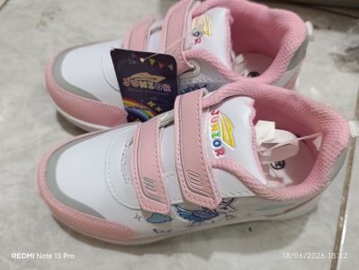 JUNIOR - Sepatu Anak Pink Putih - Size 29