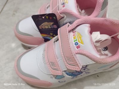 JUNIOR - Sepatu Anak Pink Putih - Size 31