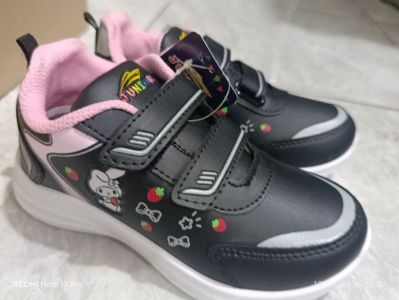 JUNIOR - Sepatu Anak Pink Hitam - 30