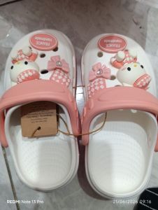 Sandal Crocs Anak Hello Kitty - Size 2627