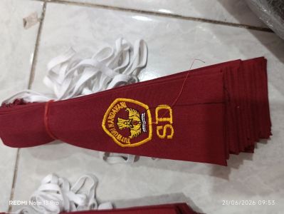 Dasi Karet SD Bordir Cewek
