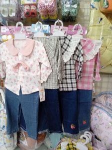 Setelan jeans tgn pjg