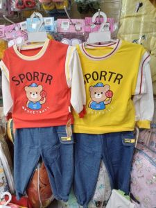 Setelan jeans sportr
