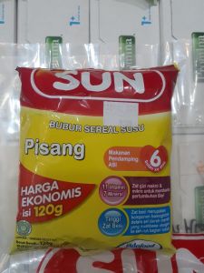 SUN bubur pisang ekonomi