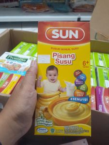 SUN bubur pisang susu