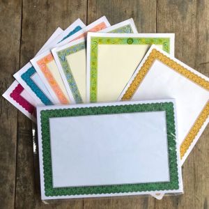 Kertas Piagam Motif / Border