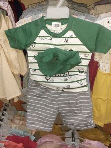 Setelan set topi boy