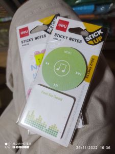 Deli Sticky Notes Stick Up 30x2 Sheets Label