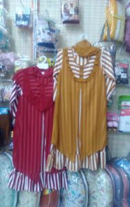 Gamis anak set rompi