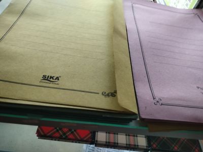 Map kertas warna 