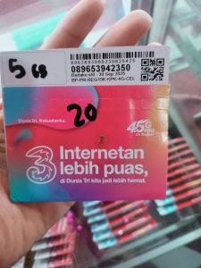 Kartu Tri 3 Gb