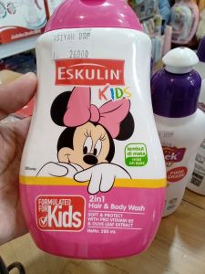 Eskulin kids 2in1 pink 280ml