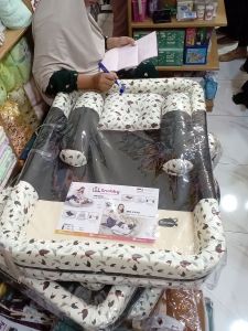 Kasur kolam seri swan set+ kelambu