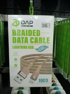 Kabel Data/DAP D-BO2L/LIGHTNING/100CM/2.4A