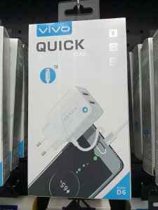 Travel Charger/VIVO QUICK D-6/2 USB/2.4A/MICRO